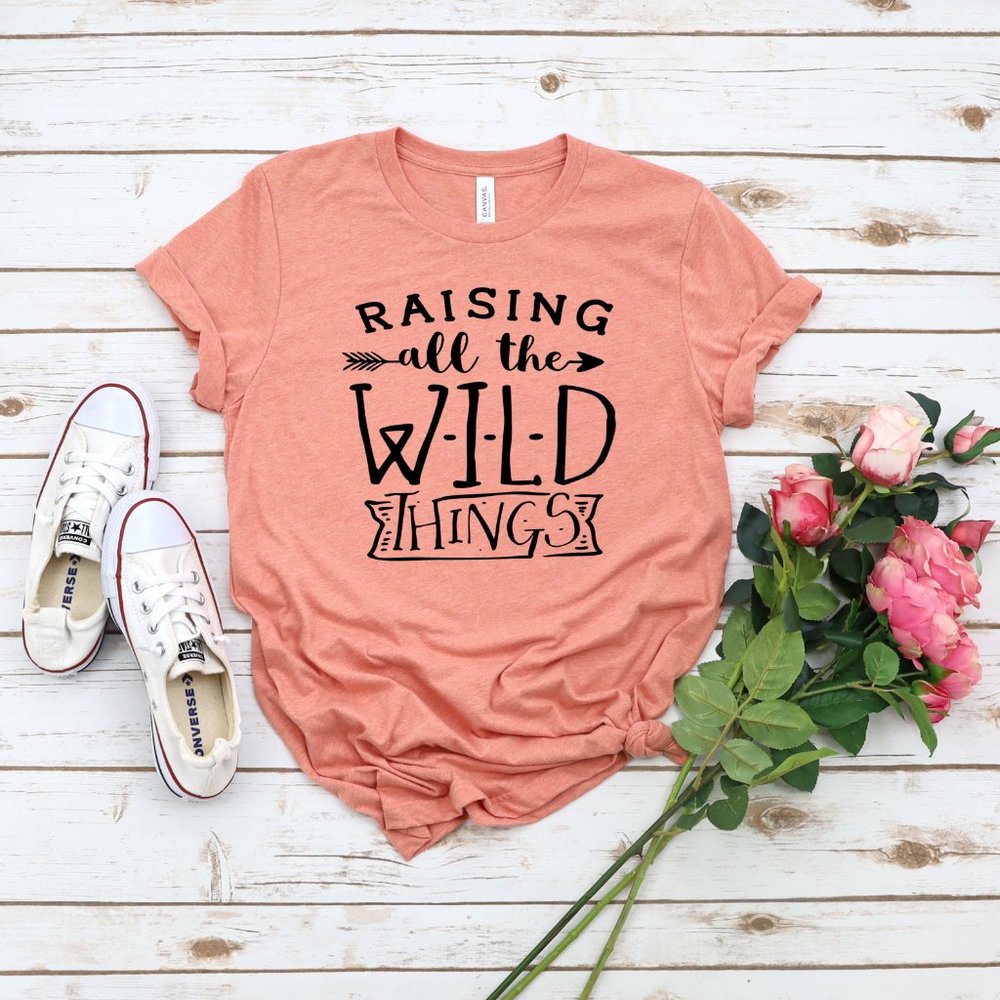 Wild BoHo graphic design tee shirt - Picture 5 of 6